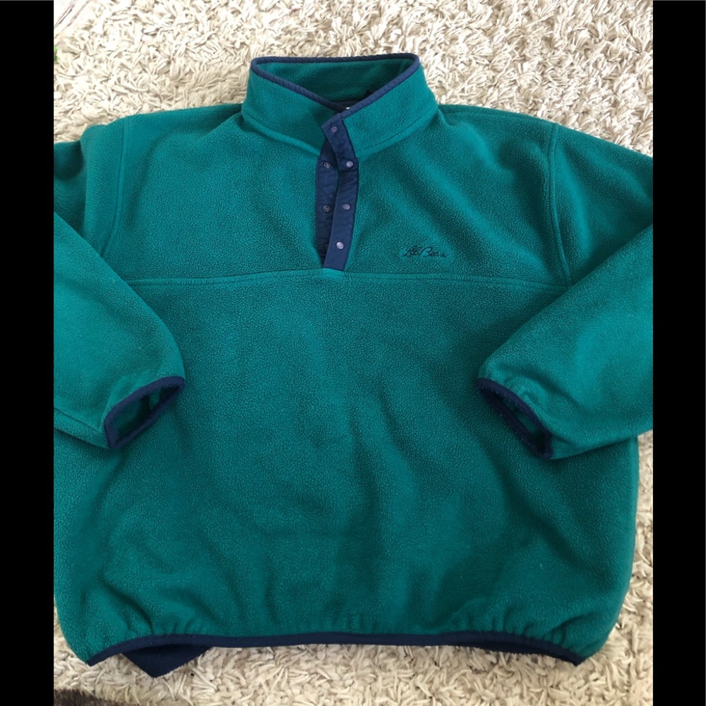 Vintage LL Bean fleece Mens Large